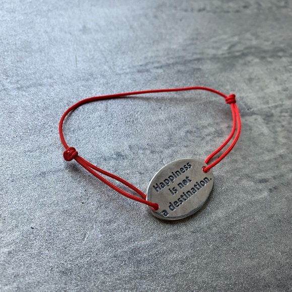 🔥Sterling silver🔥“Happiness is not...” - Picture 4 of 6